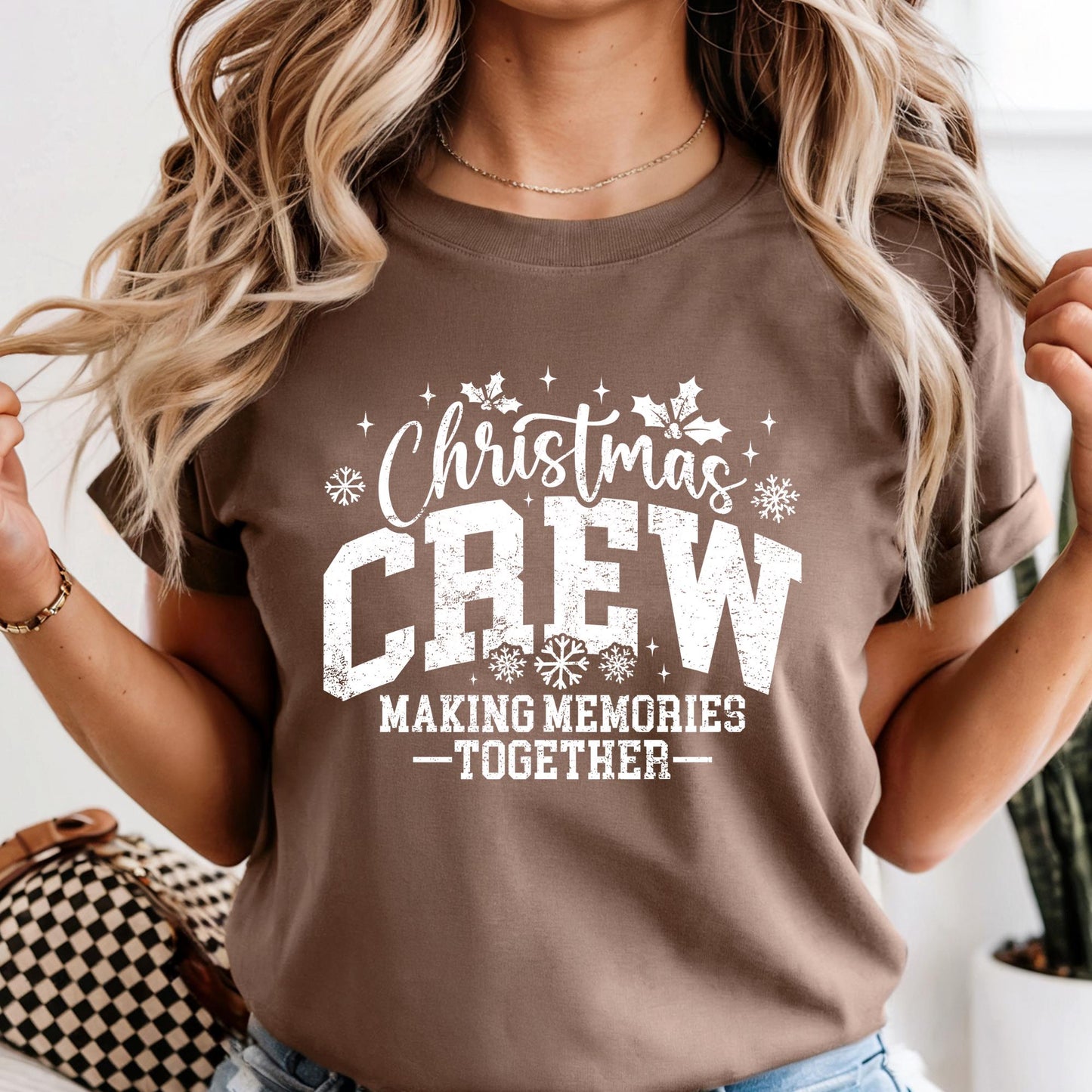 Comfort Colors® Christmas Crew Shirt, Matching Family Holiday Tee, Making Memories Together T-shirt