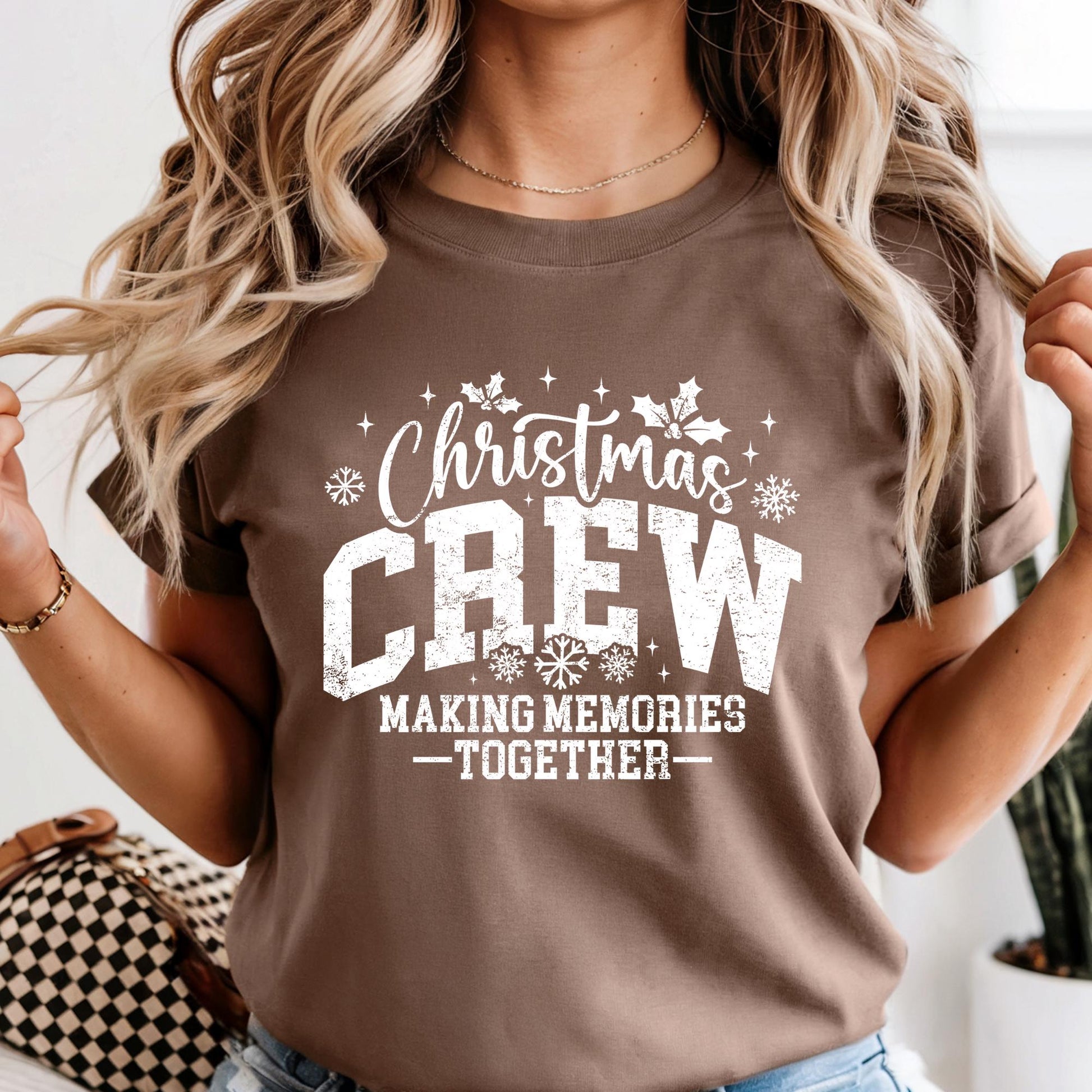 Comfort Colors® Christmas Crew Shirt, Matching Family Holiday Tee, Making Memories Together T-shirt