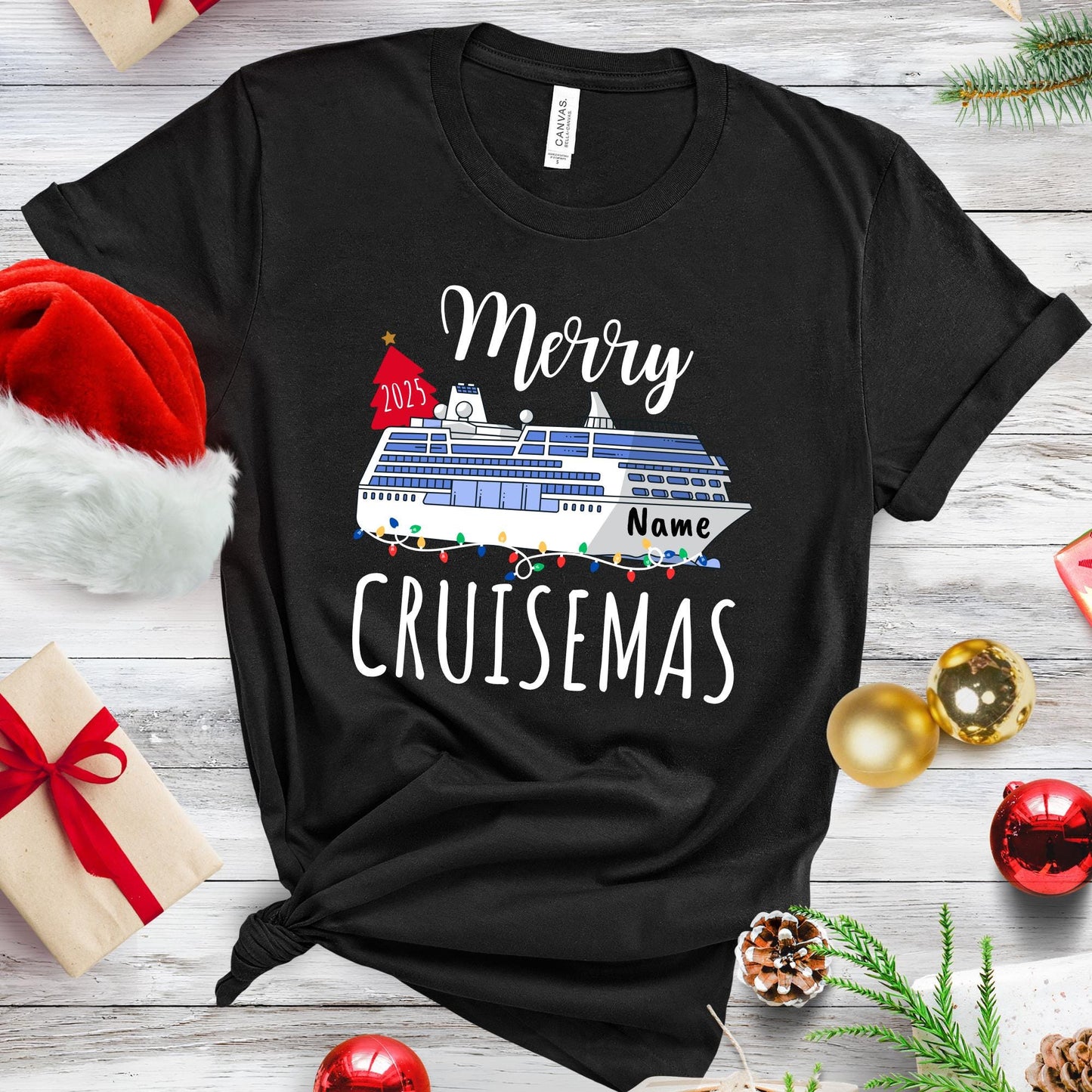 Personalized Merry Cruisemas Shirt, Family Matching Shirt Christmas Gift