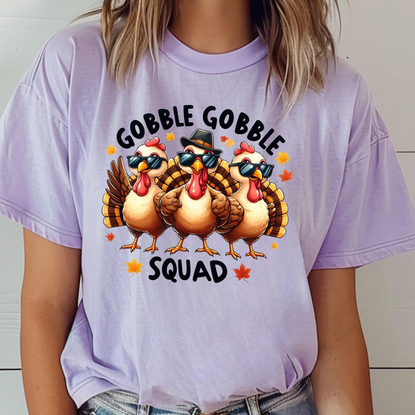 Comfort Colors® Gobble Squad Turkey Shirt Thanksgiving Gift Friendsgiving Tees