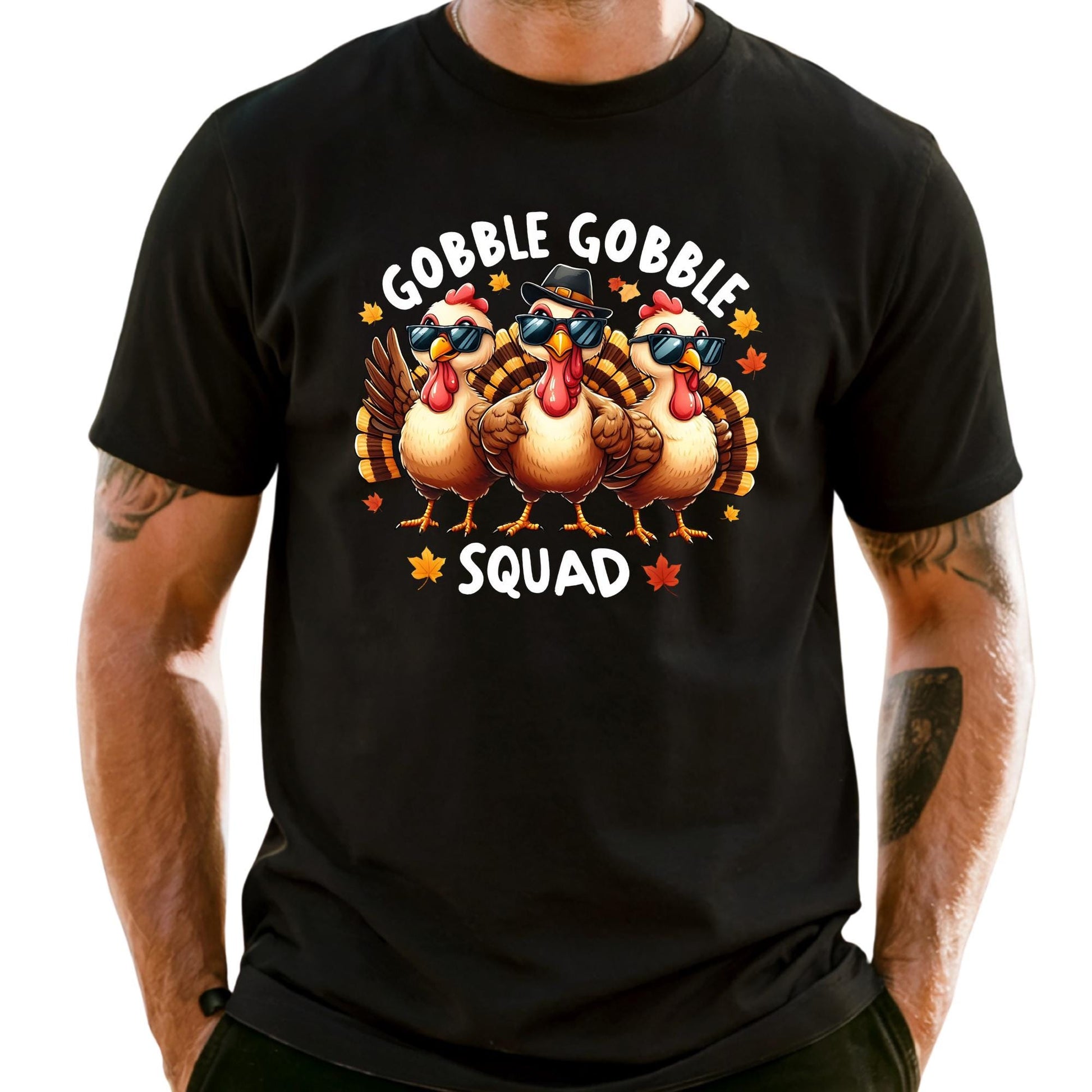 Comfort Colors® Gobble Squad Turkey Shirt Thanksgiving Gift Friendsgiving Tees