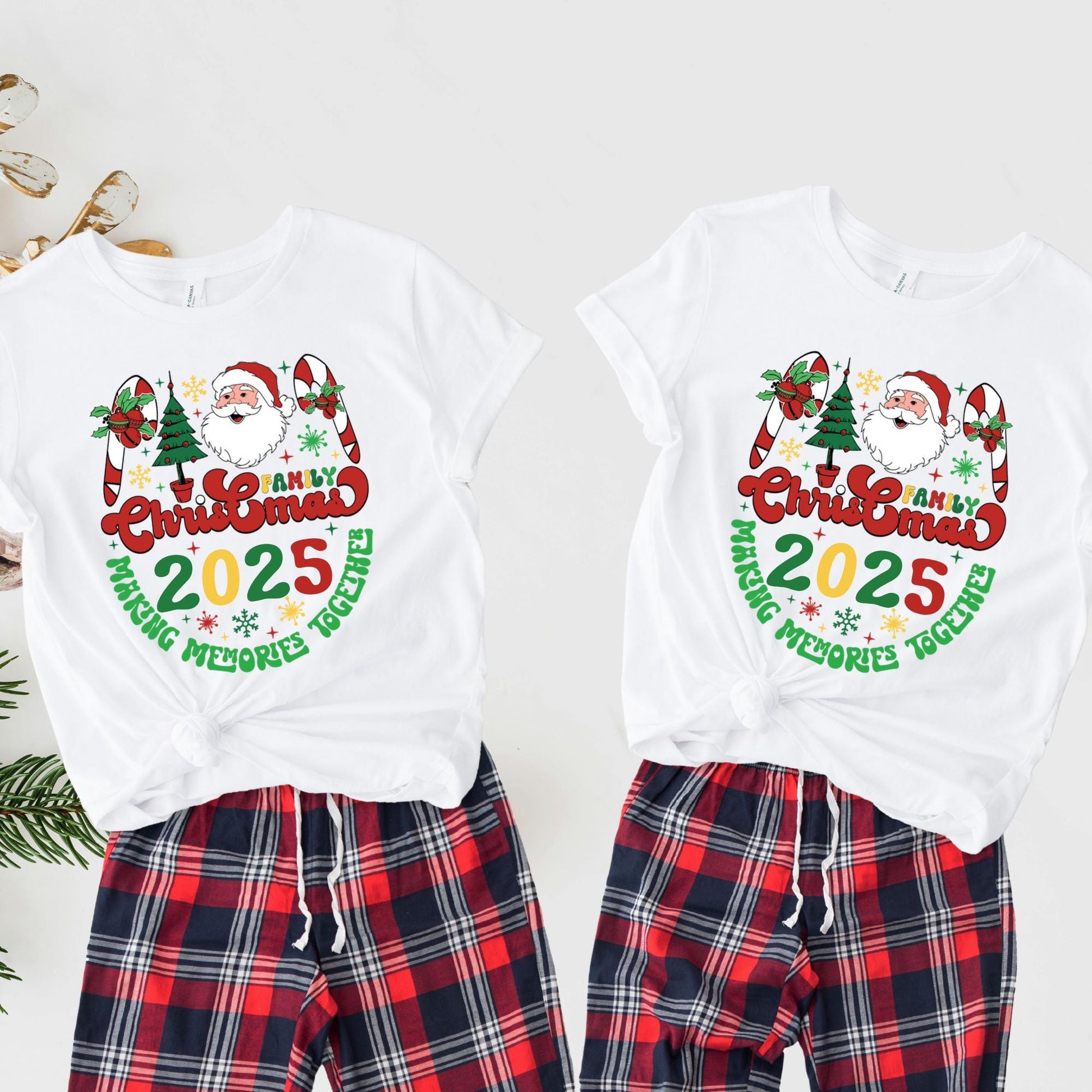 Family Christmas 2025 Shirt, Making Memories Together Tee, Xmas Gift