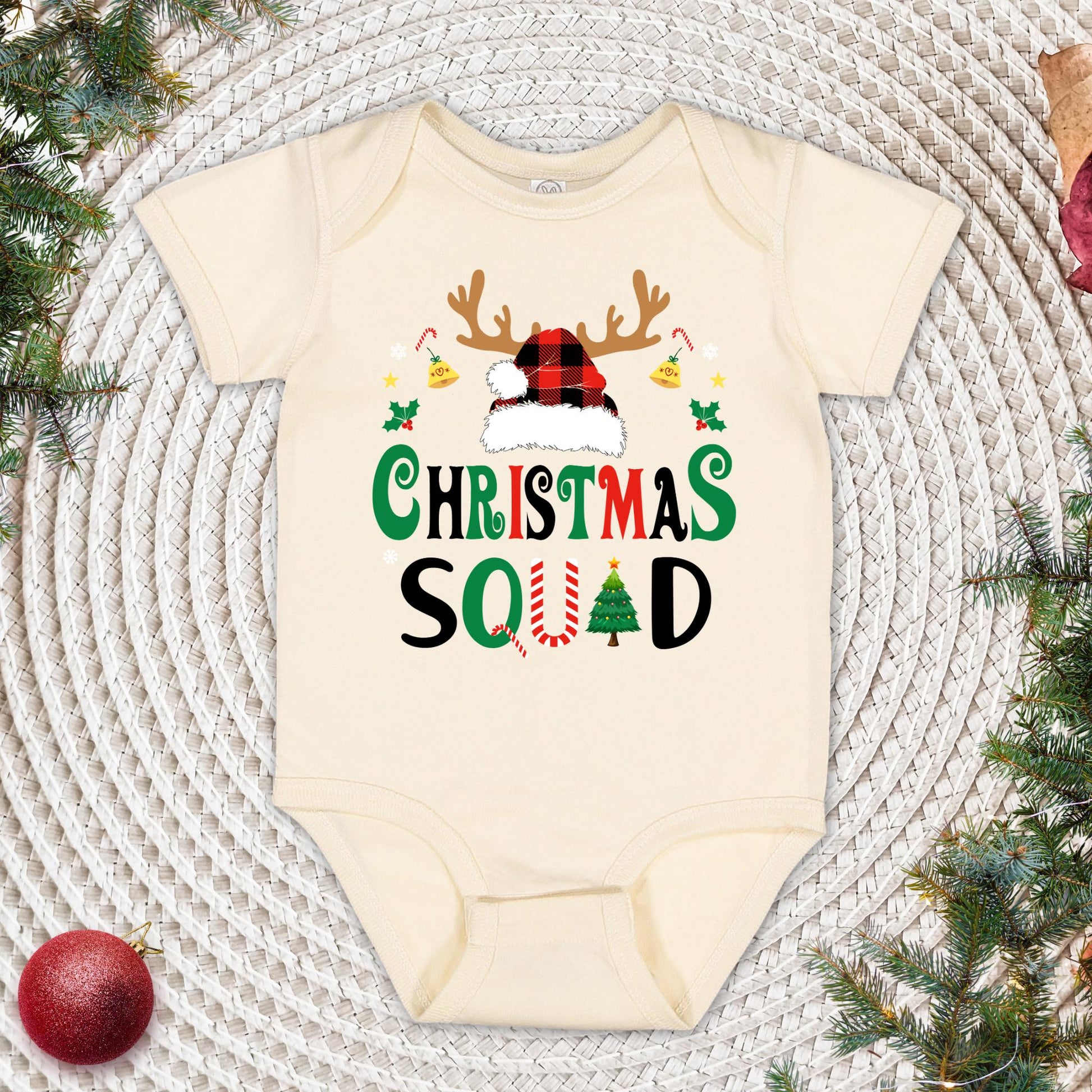 Personalized Christmas Squad Reindeer Shirt Xmas Group Tee Family Matching Pajamas