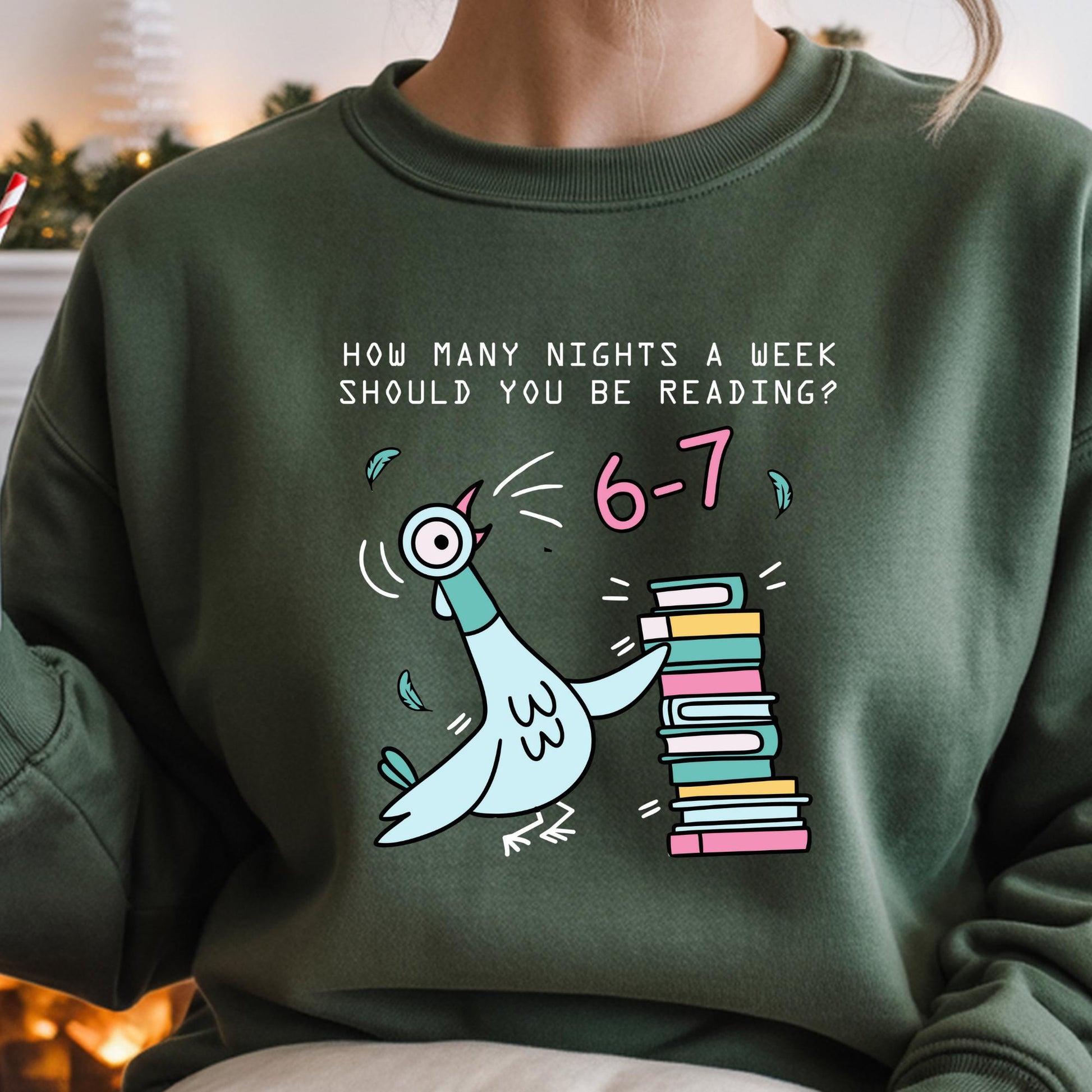 How Many Nights A Week Should You Be Reading 6-7 Sweatshirt, Teacher Six Seven 67 Hoodie