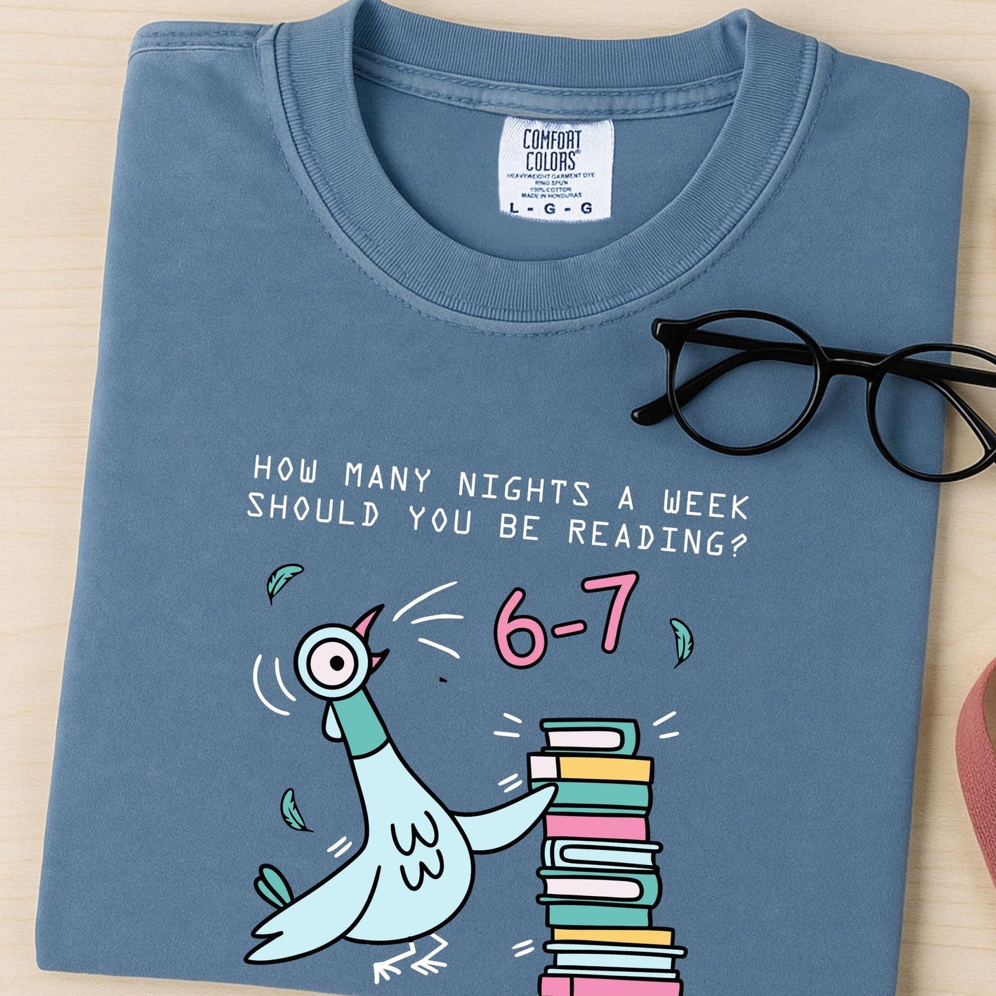 Comfort Colors® 6-7 Shirt, How Many Nights A Week Should You Be Reading Six Seven Tee