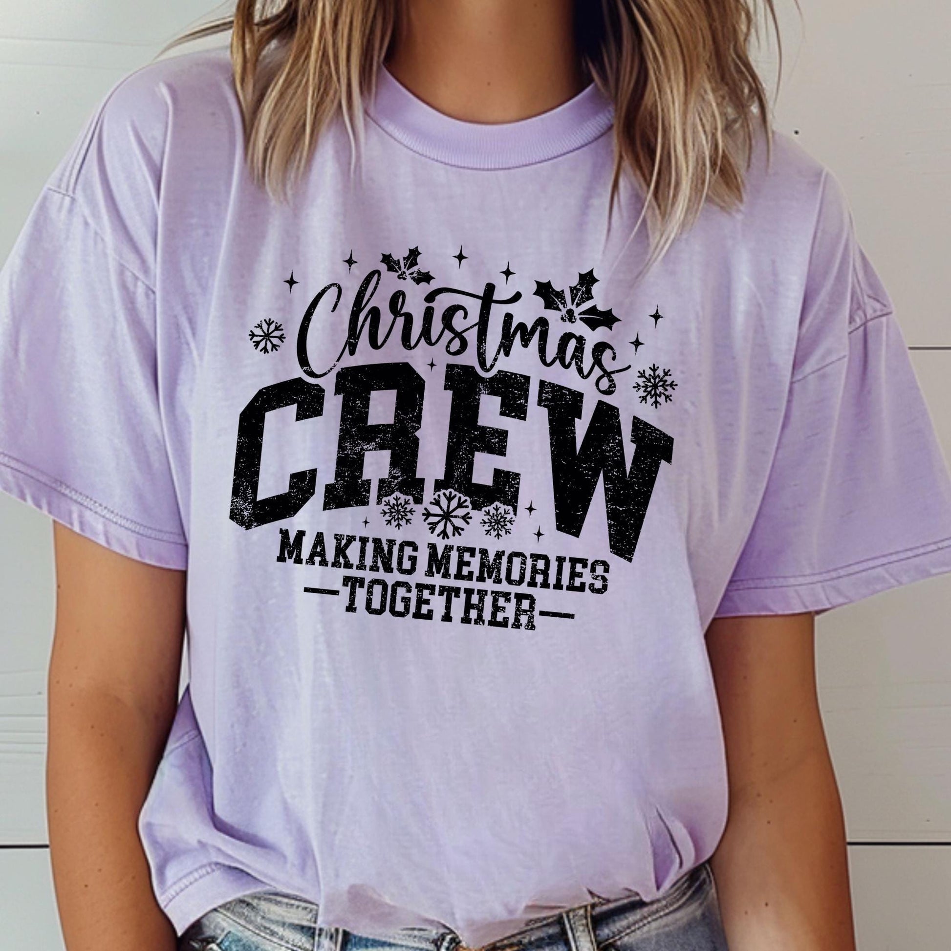 Comfort Colors® Christmas Crew Shirt, Matching Family Holiday Tee, Making Memories Together T-shirt