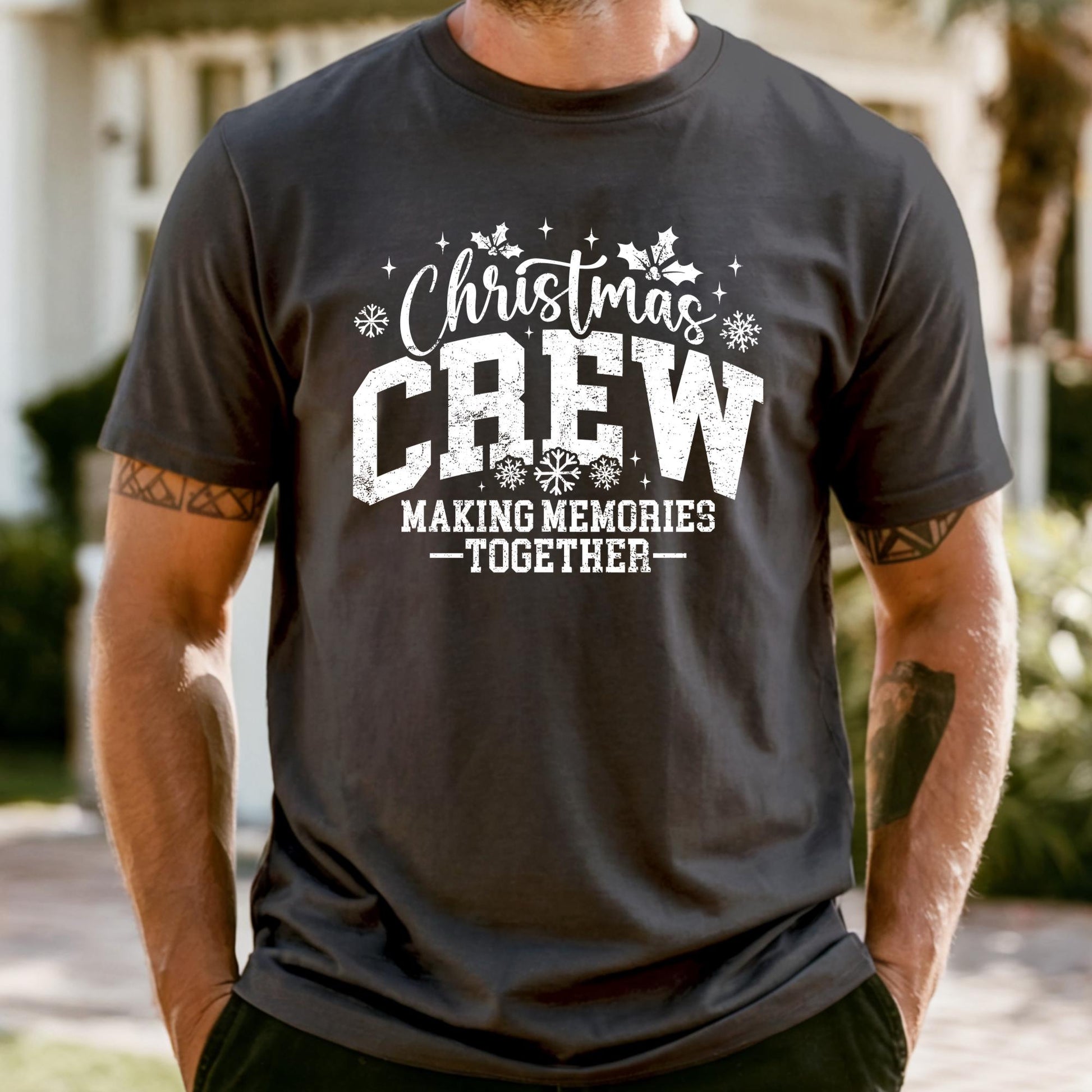 Comfort Colors® Christmas Crew Shirt, Matching Family Holiday Tee, Making Memories Together T-shirt