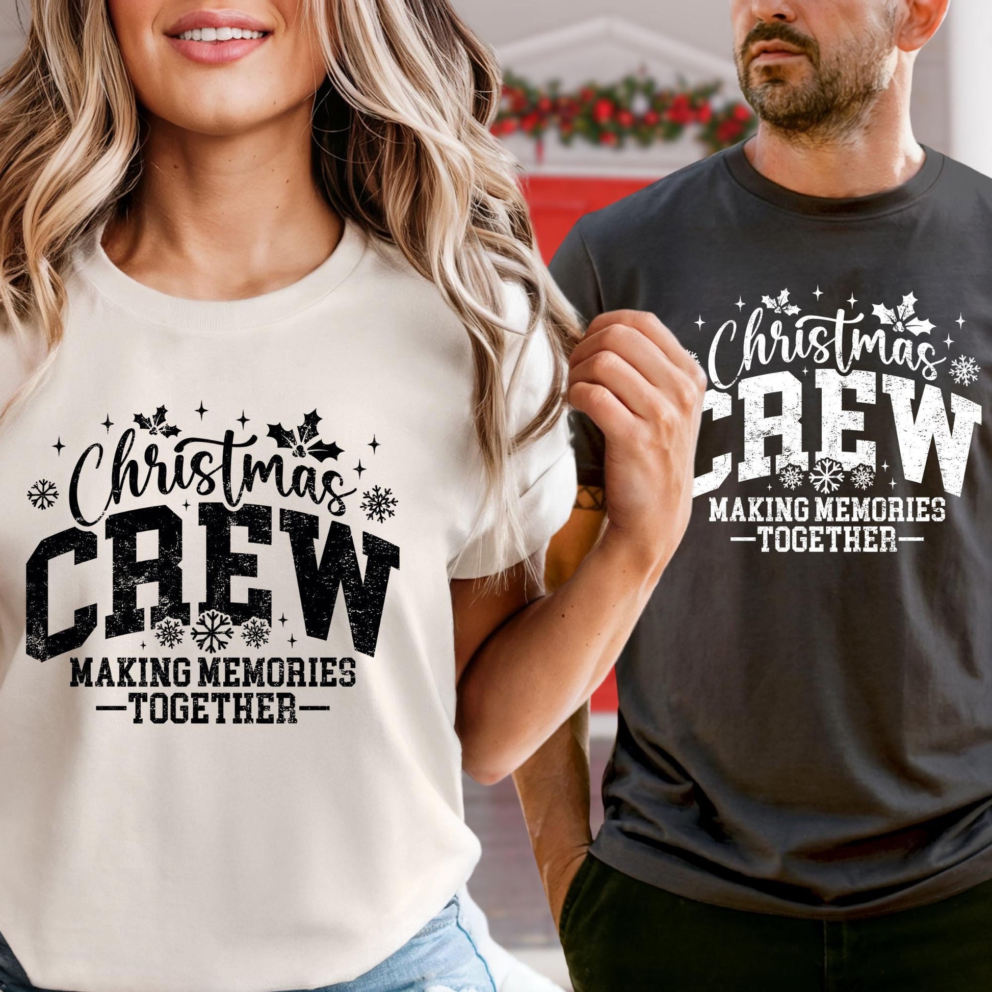 Comfort Colors® Christmas Crew Shirt, Matching Family Holiday Tee, Making Memories Together T-shirt