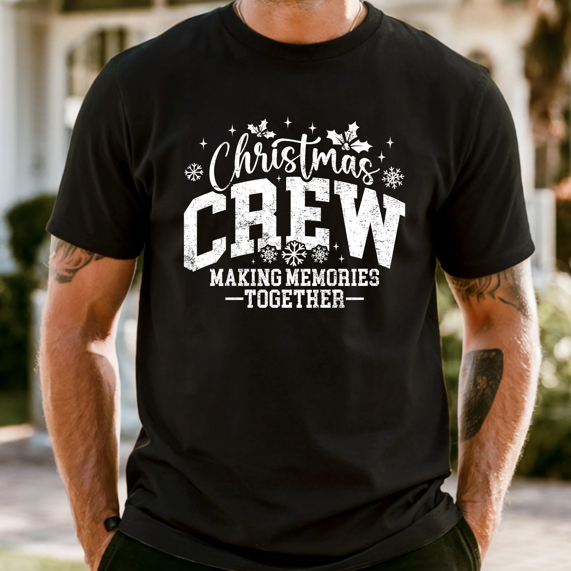 Comfort Colors® Christmas Crew Shirt, Matching Family Holiday Tee, Making Memories Together T-shirt