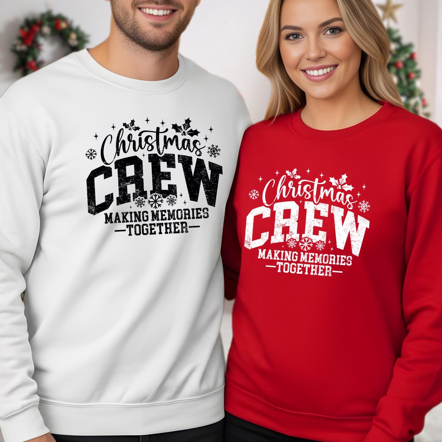 Christmas Crew Sweatshirt, Hoodie, Making Memories Together, Matching Xmas Shirt, Christmas Gift