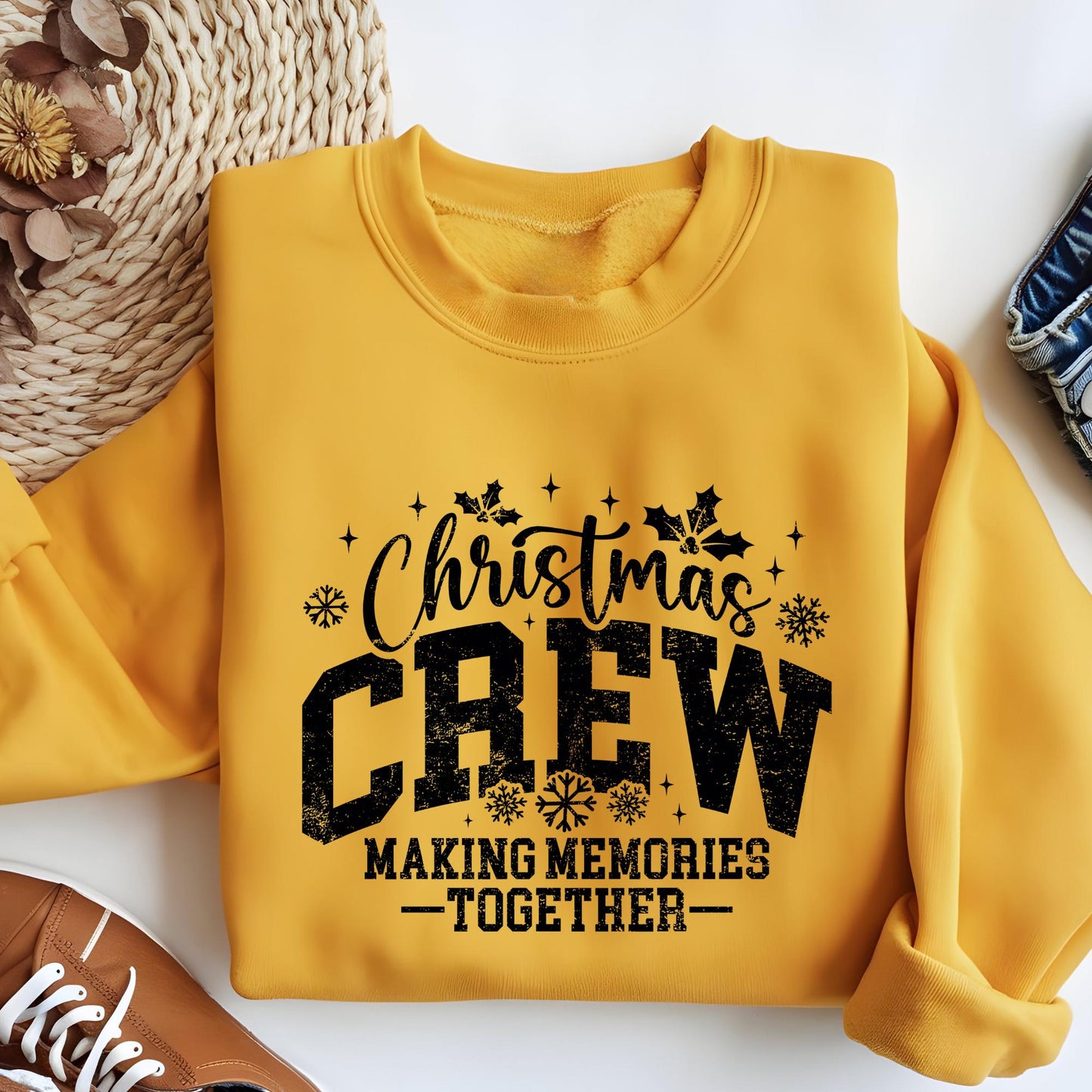 Christmas Crew Sweatshirt, Hoodie, Making Memories Together, Matching Xmas Shirt, Christmas Gift