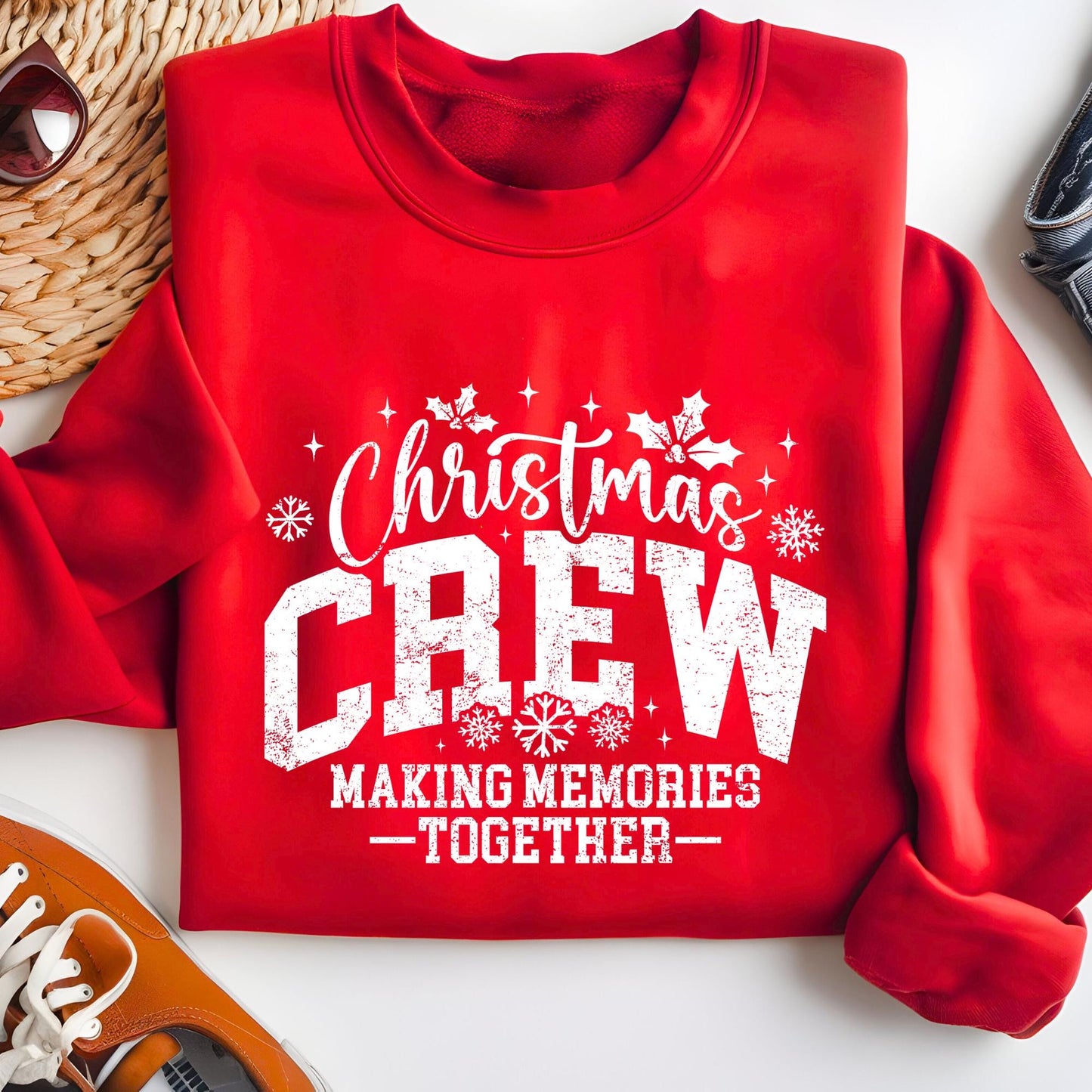 Christmas Crew Sweatshirt, Hoodie, Making Memories Together, Matching Xmas Shirt, Christmas Gift