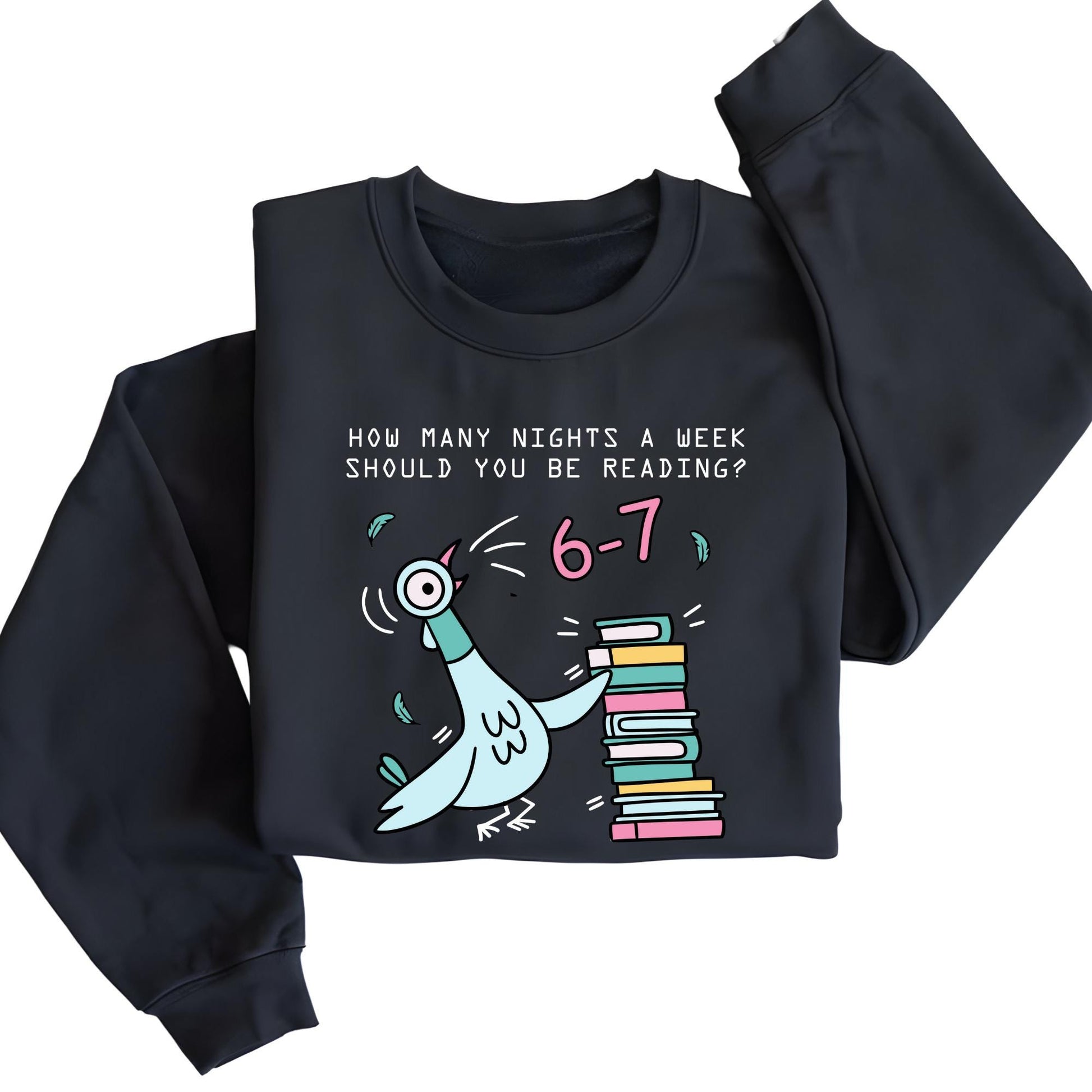 How Many Nights A Week Should You Be Reading 6-7 Sweatshirt, Teacher Six Seven 67 Hoodie