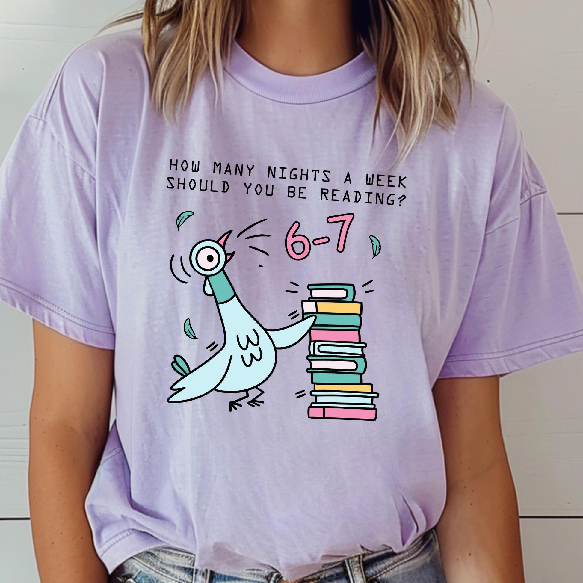 Comfort Colors® 6-7 Shirt, How Many Nights A Week Should You Be Reading Six Seven Tee