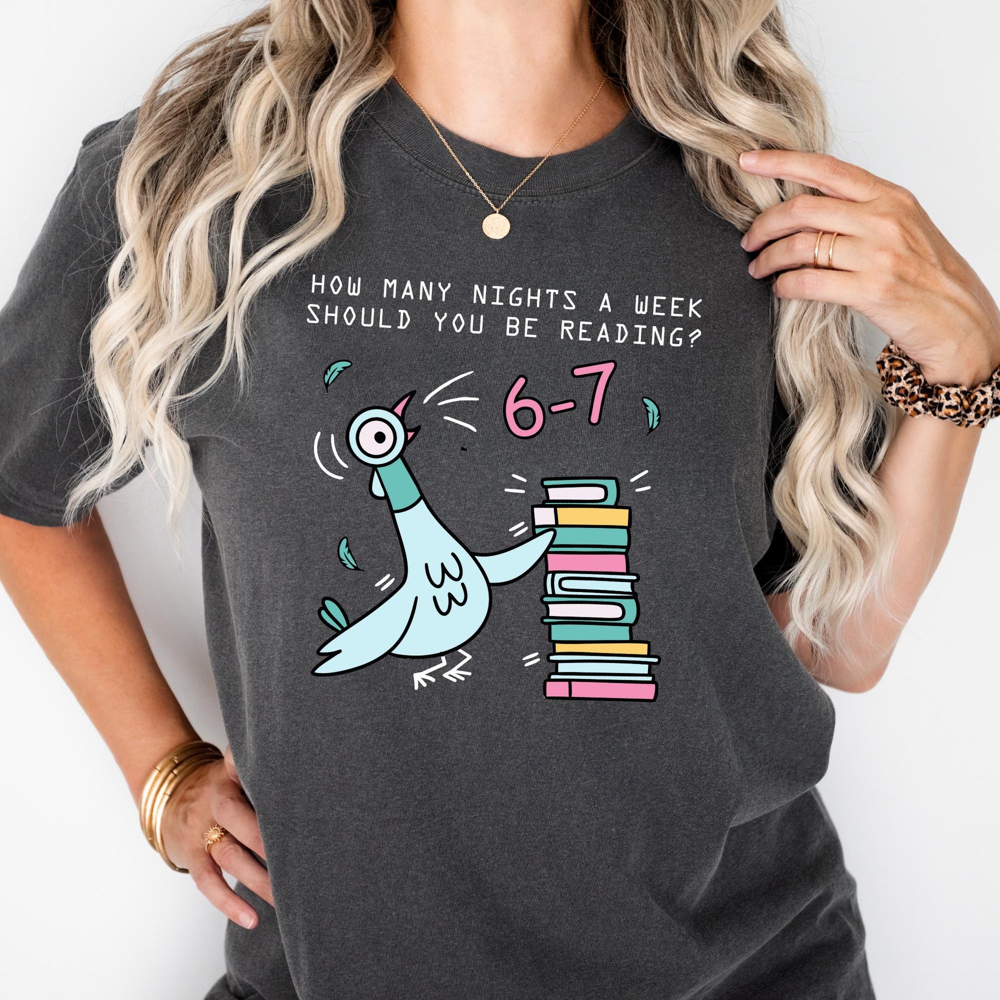 Comfort Colors® 6-7 Shirt, How Many Nights A Week Should You Be Reading Six Seven Tee
