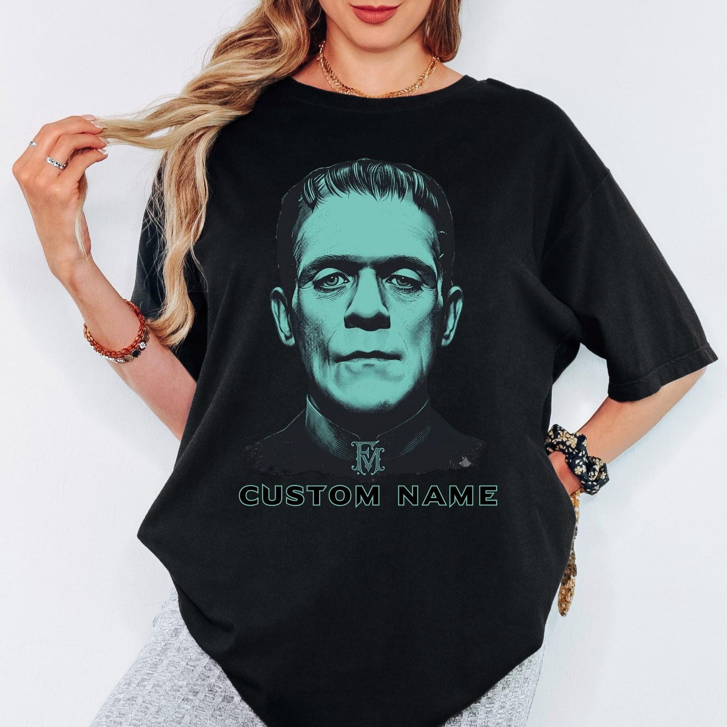 Comfort Colors Frankenstein Shirt, Dark Universe Monsters Shirts Gothic Tee Custom Epic Tshirt