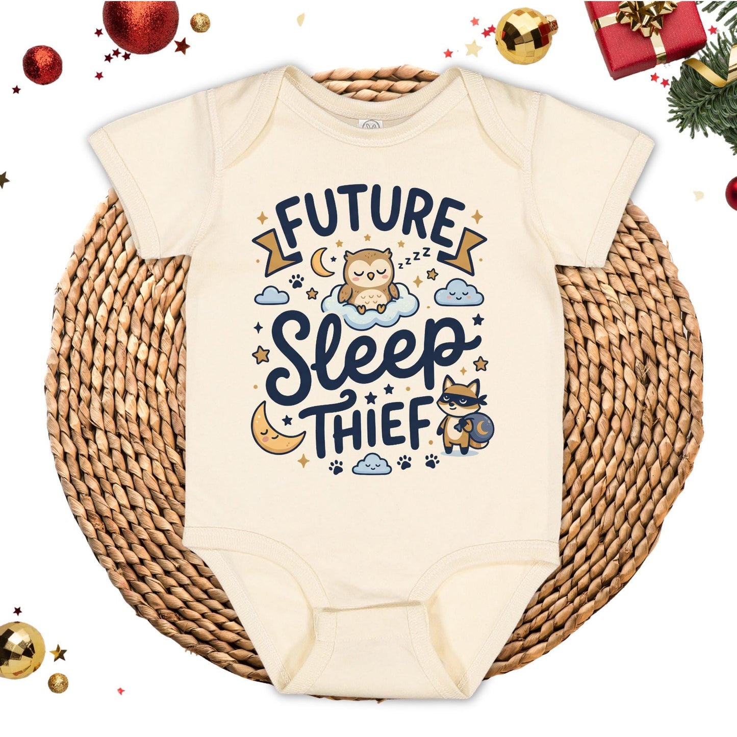 Future Sleep Thief Baby Onesie®,  Cute Baby Shower Gift,  Funny Toddler Shirt