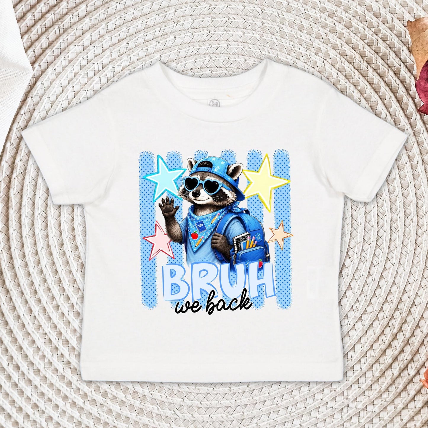 Bruh We Back Toddler Shirt, Funny Raccoon School Shirt, Back To School Teacher Outfit, Retro Shirts For Men Women