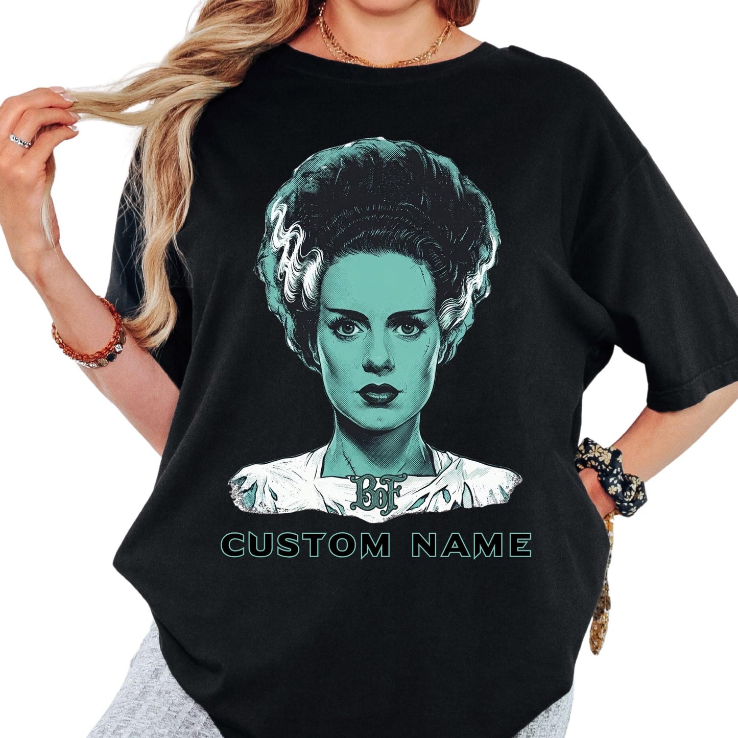 Comfort Colors Frankenstein Shirt, Dark Universe Monsters Shirts Gothic Tee Custom Epic Tshirt