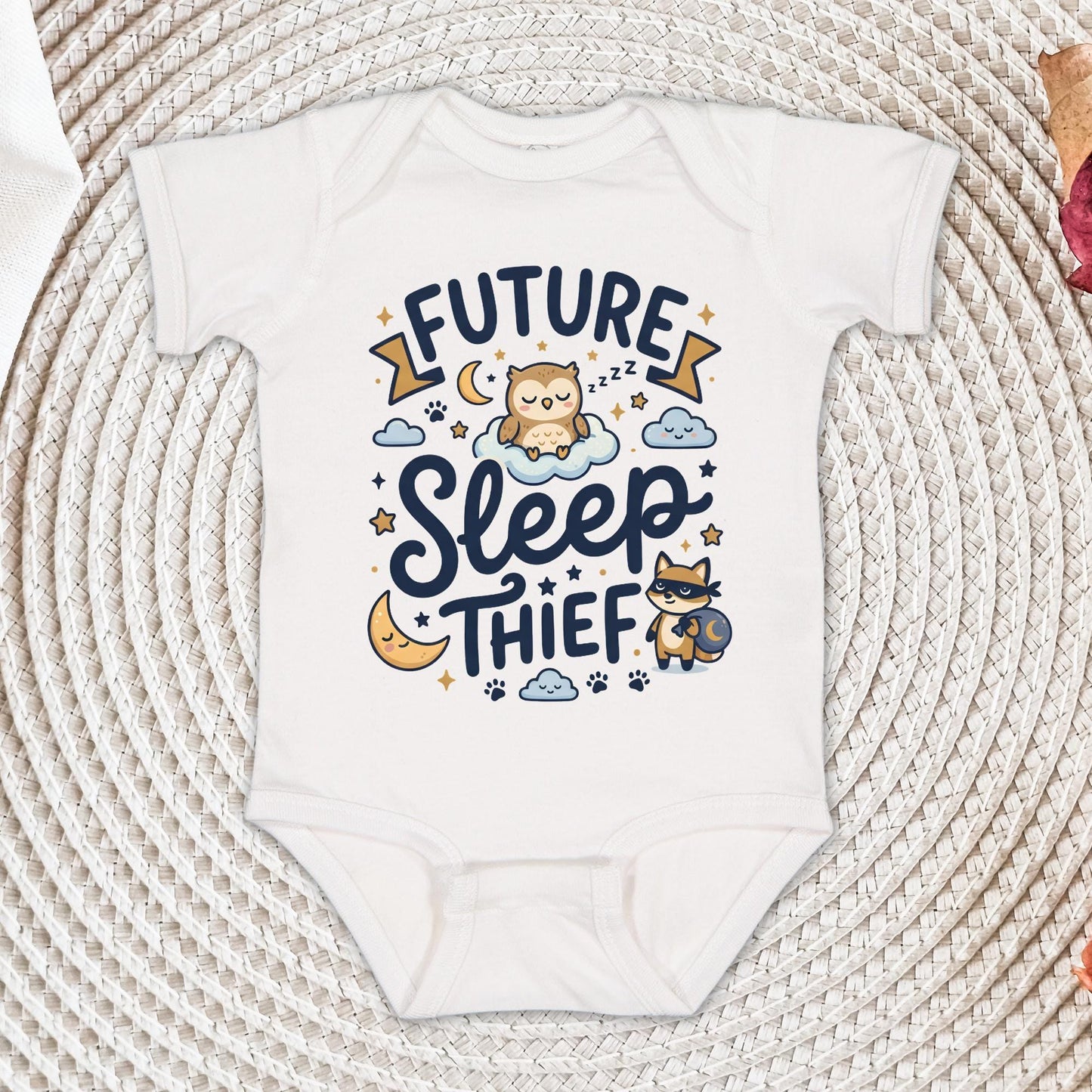 Future Sleep Thief Baby Onesie®,  Cute Baby Shower Gift,  Funny Toddler Shirt