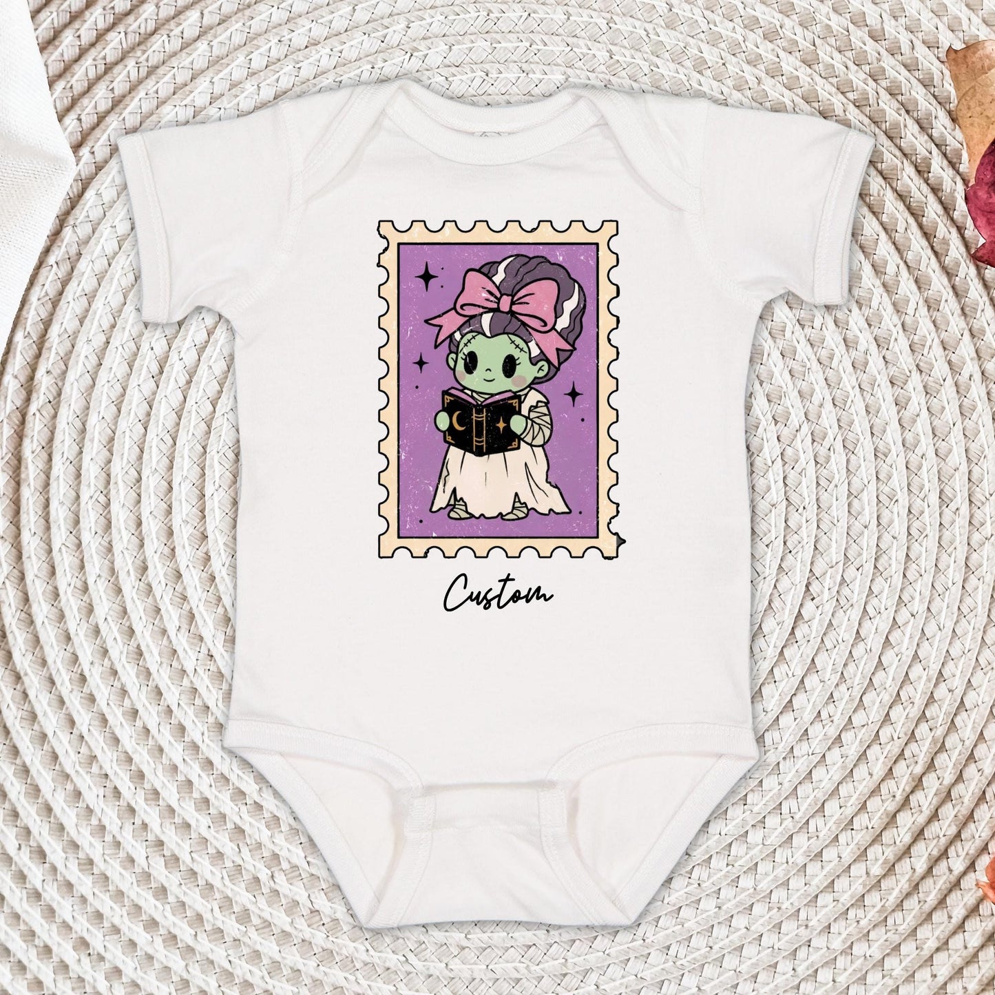 Custom Cute Montsers Baby Bodysuit, Halloween Onesie®, Gift For New Mama, Pregnancy Announcement Gift