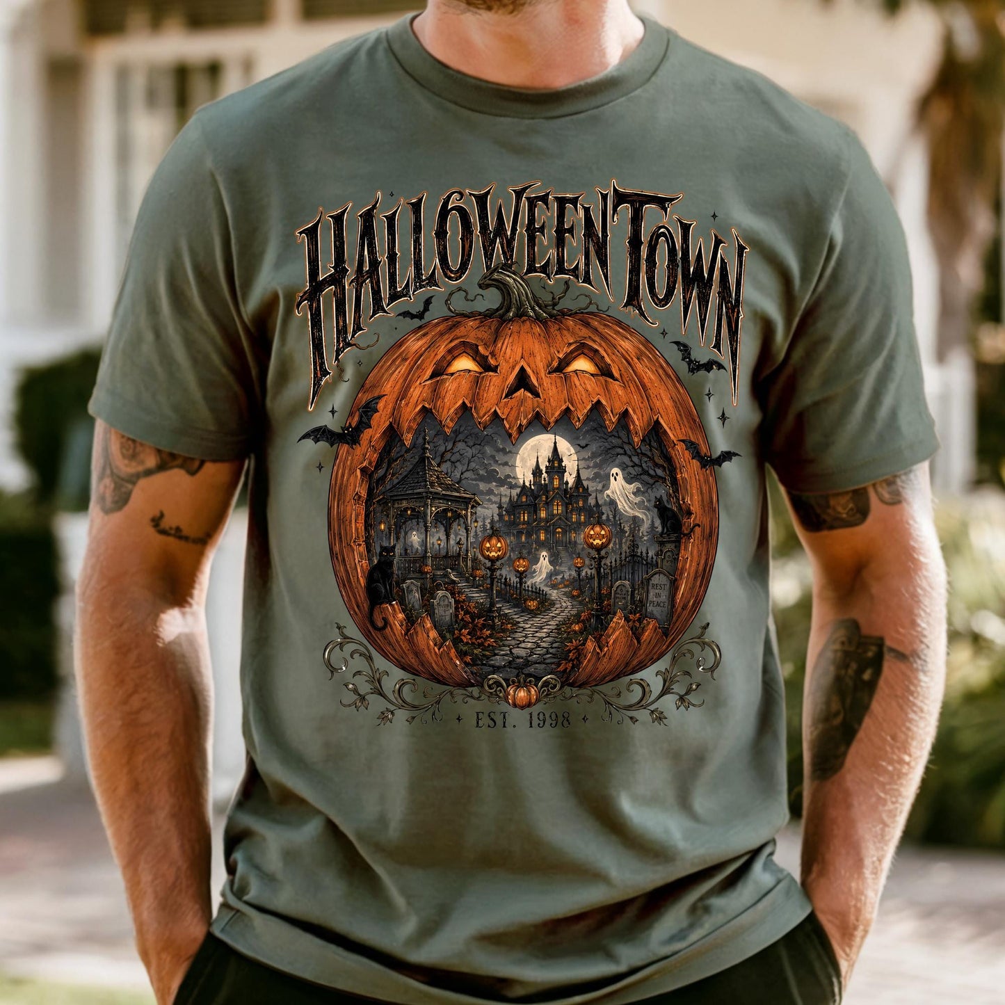 Comfort Colors Halloweentown Shirt Halloween Gift