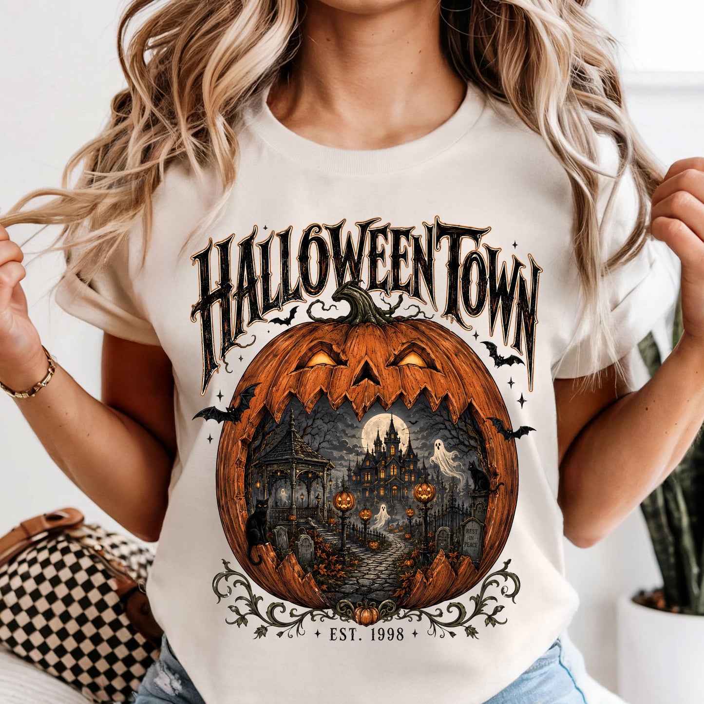 Comfort Colors Halloweentown Shirt Halloween Gift