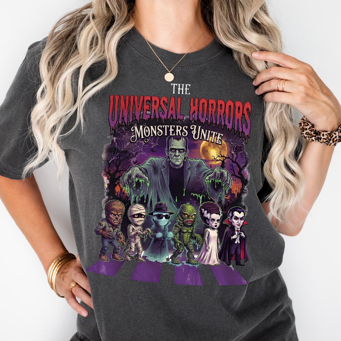 Comfort Colors Universal Horrors Shirt, Epic Universe Shirt, Monsters Unit Tee, Vacation Outfit