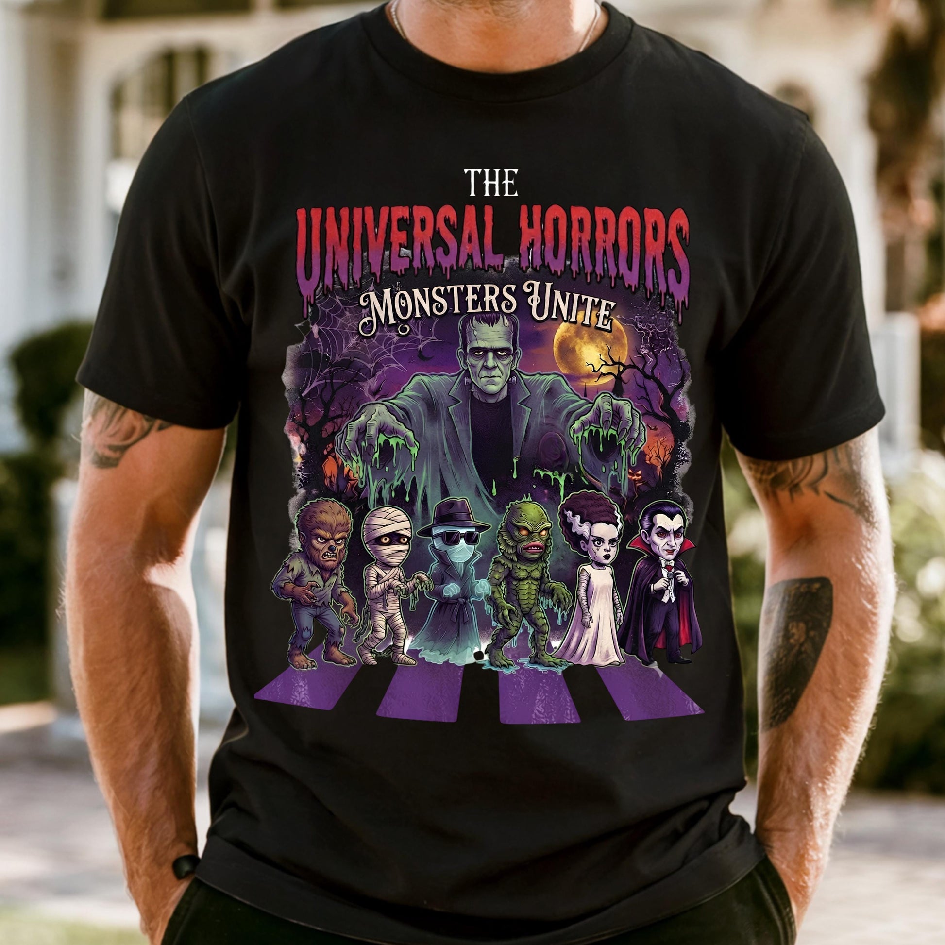 Comfort Colors Universal Horrors Shirt, Epic Universe Shirt, Monsters Unit Tee, Vacation Outfit