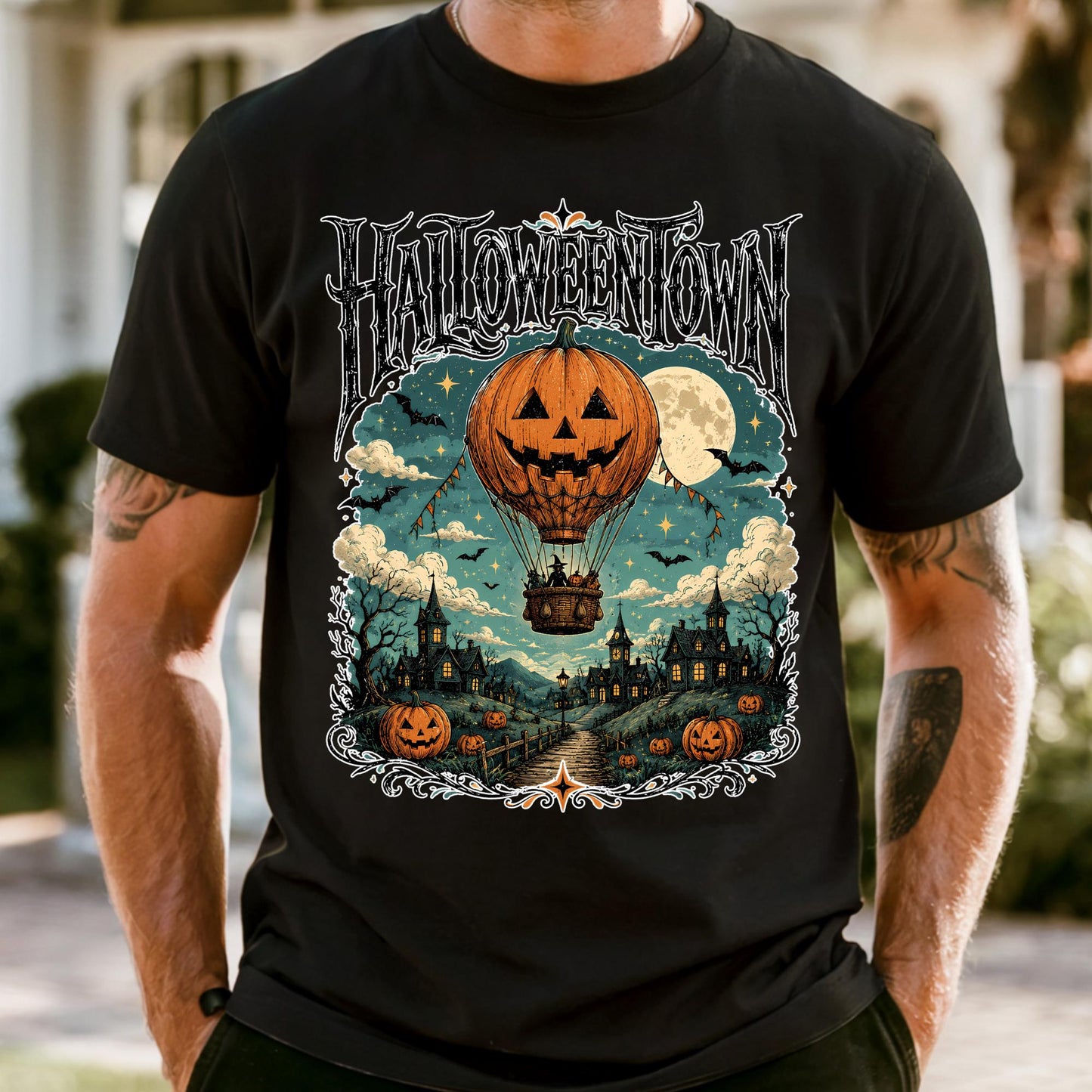 Comfort Colors Halloweentown  Shirt Spooky Season Fall Tee Halloween Gift