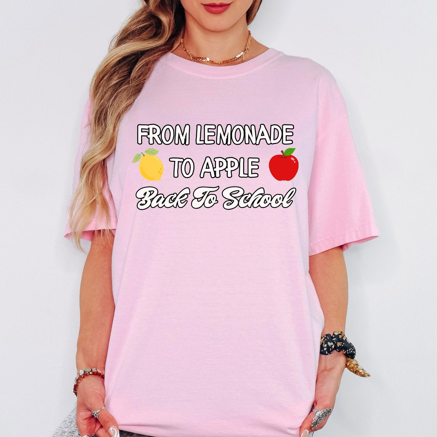 Comfort Colors® From Lemonade to Apple Shirt, Back To School Teacher Gift