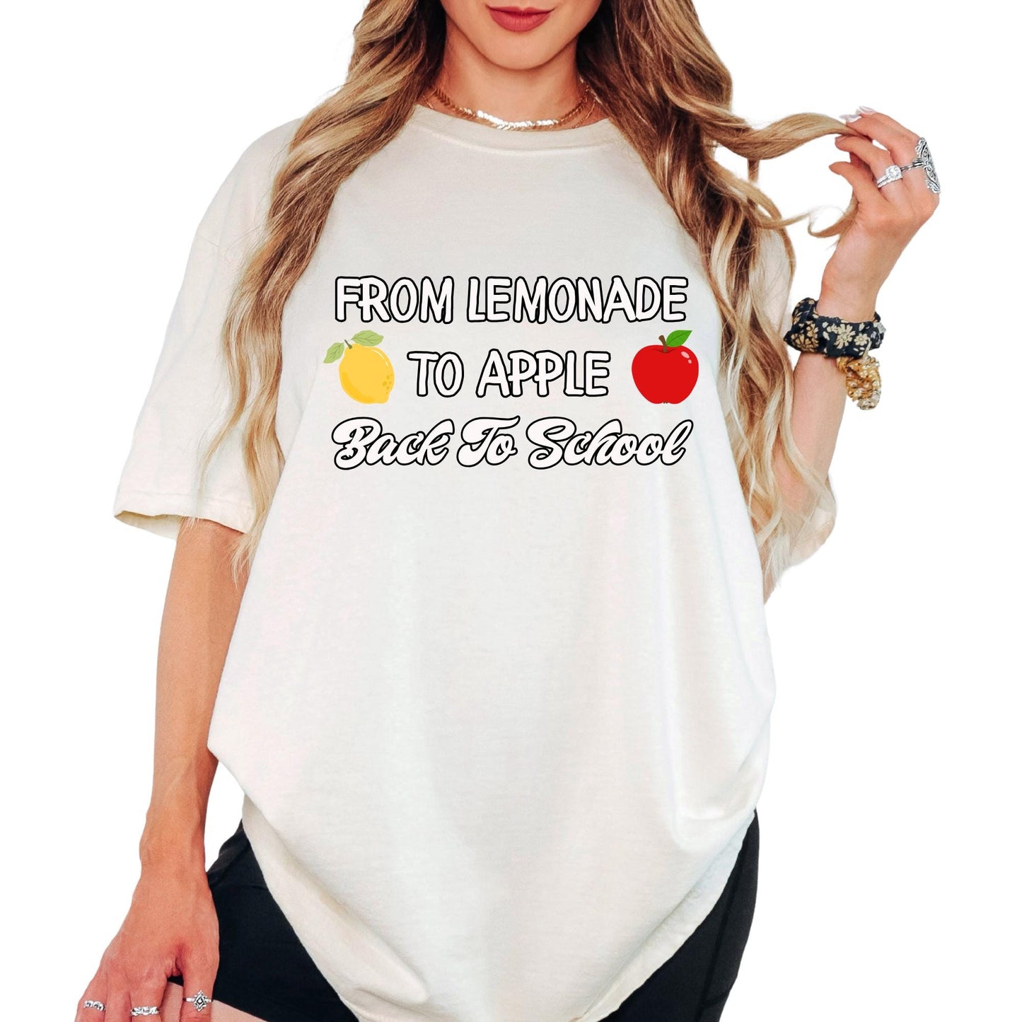 Comfort Colors® From Lemonade to Apple Shirt, Back To School Teacher Gift