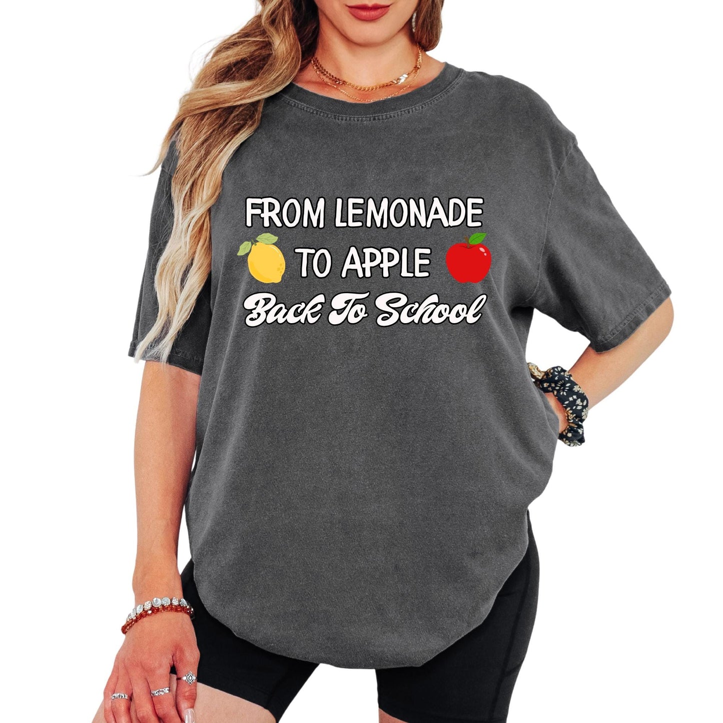 Comfort Colors® From Lemonade to Apple Shirt, Back To School Teacher Gift