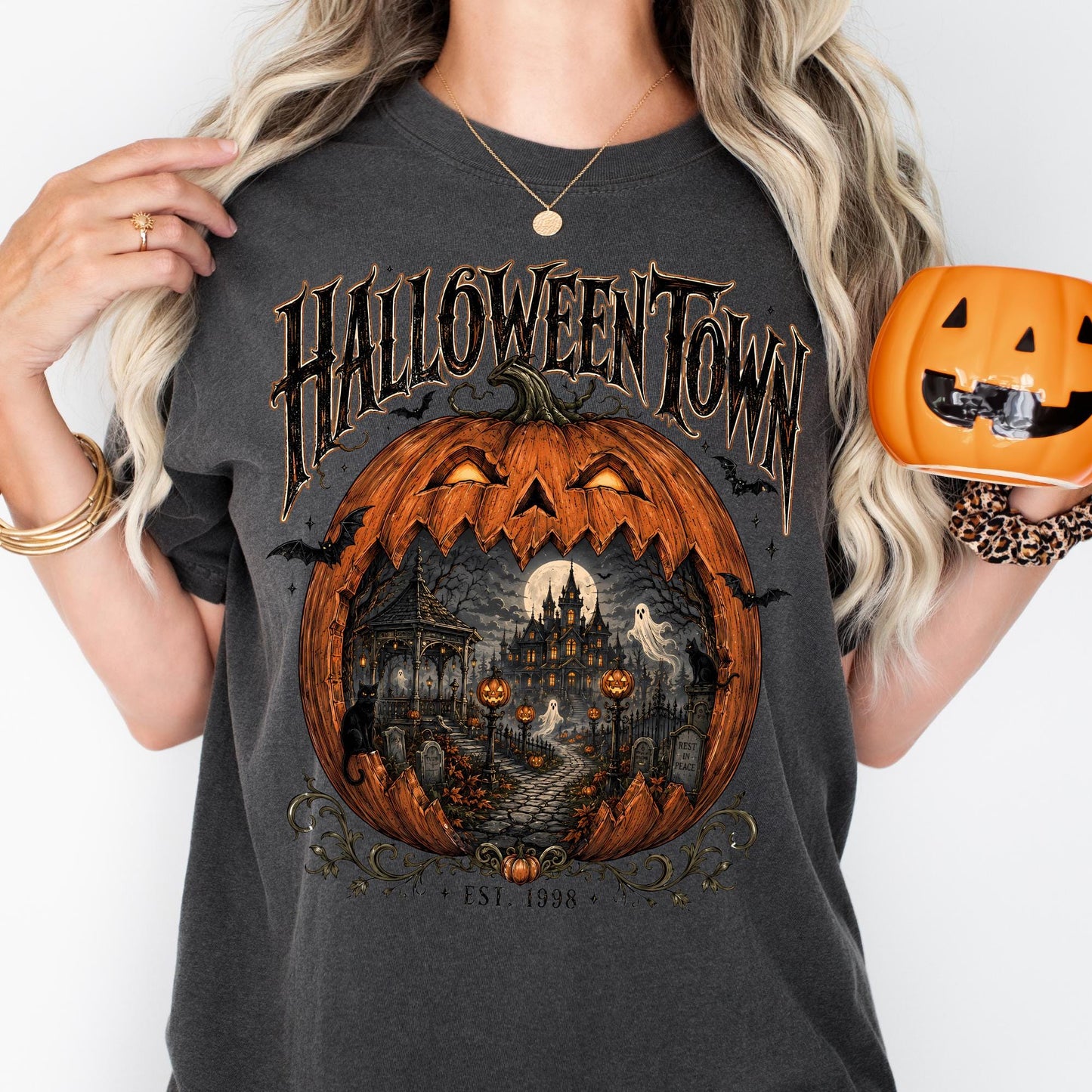 Comfort Colors Halloweentown Shirt Halloween Gift
