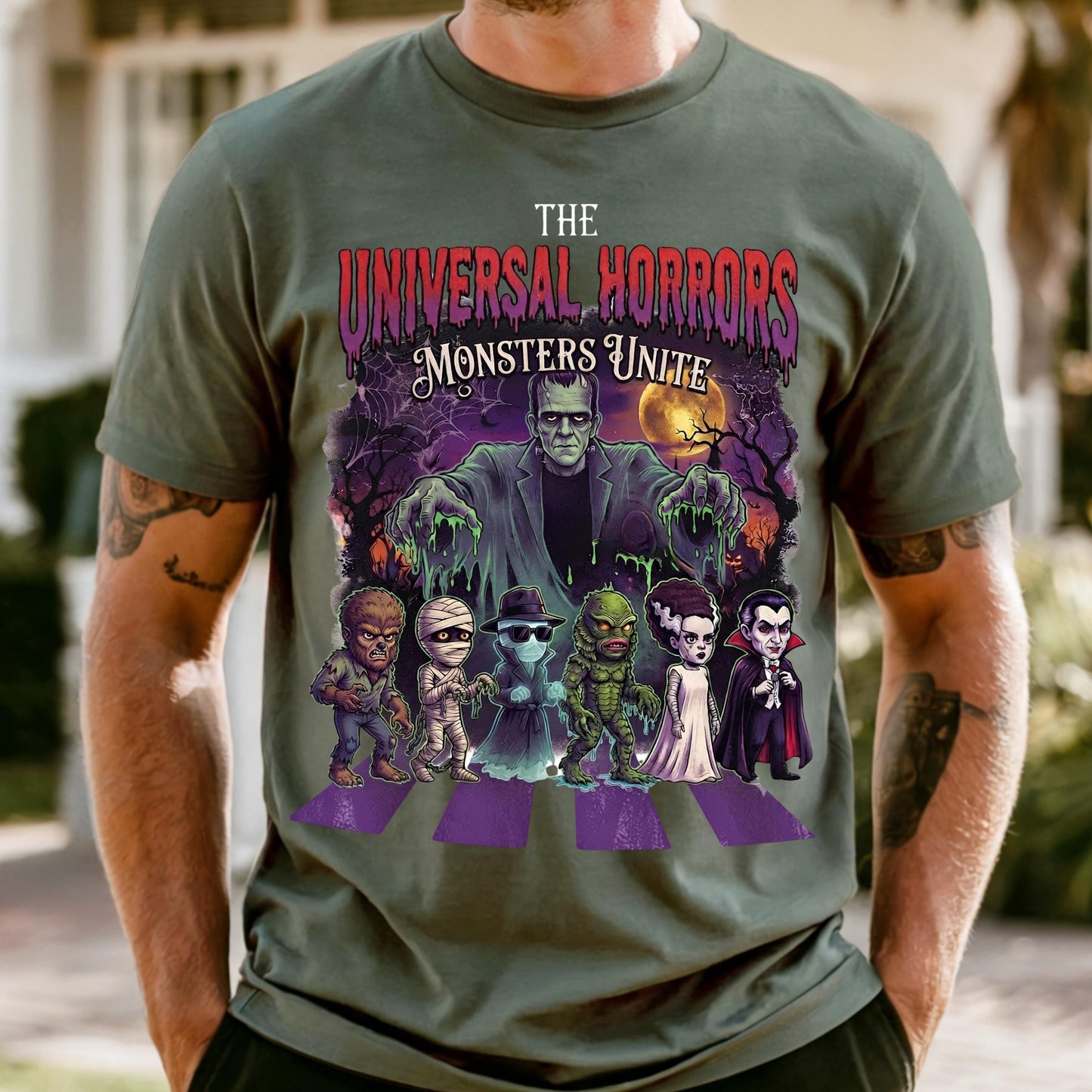 Comfort Colors Universal Horrors Shirt, Epic Universe Shirt, Monsters Unit Tee, Vacation Outfit