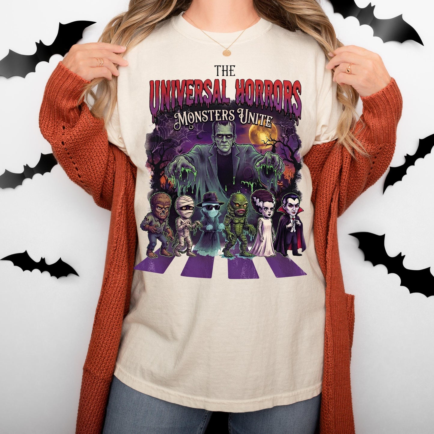Comfort Colors Universal Horrors Shirt, Epic Universe Shirt, Monsters Unit Tee, Vacation Outfit