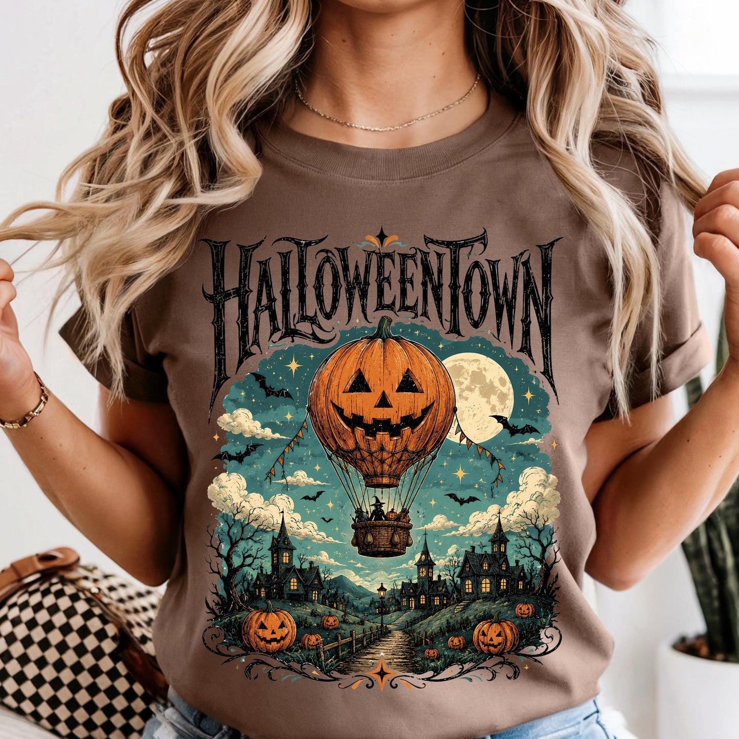 Comfort Colors Halloweentown  Shirt Spooky Season Fall Tee Halloween Gift