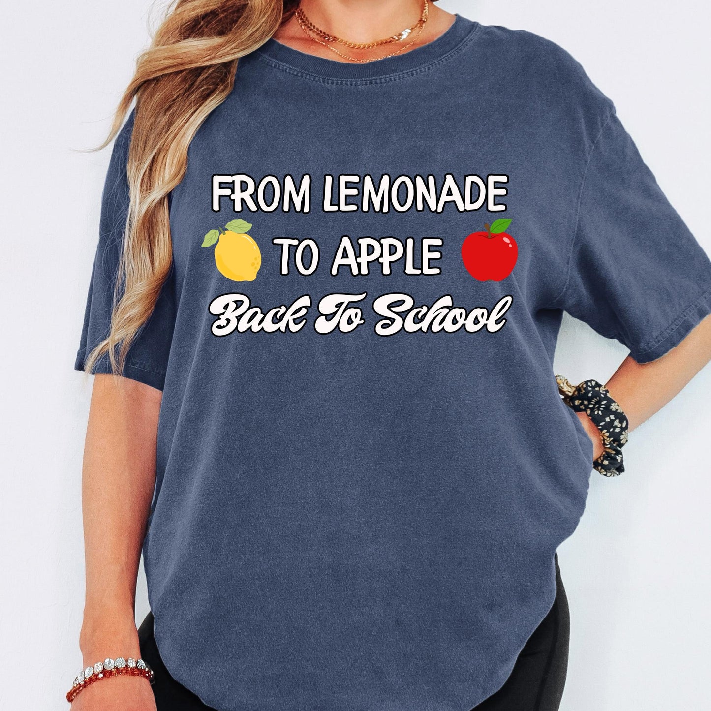 Comfort Colors® From Lemonade to Apple Shirt, Back To School Teacher Gift